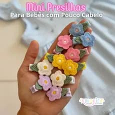 Mini Par Presilha Bebê Pouco Cabelo Forradas Antideslizantes Flor Bordada Bico de Pato Prendedor Menina