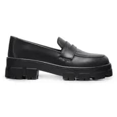 Sapato Feminino Tratorado Preto Fosco
