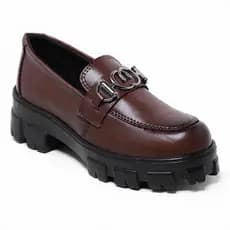 Mocassim Feminino Tratorado Capuccino