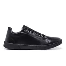 Tenis Sapatenis Maculino Casual Adulto e infantil Preto