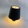 💡 Mini Luminária LED USB 💻 Toque Inteligente Portátil p/ Mesa, Leitura e Decoração 🖤 Elegante Preta
