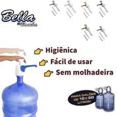 Bomba Para Galão De Água 10 E 20 L Bella Bomba