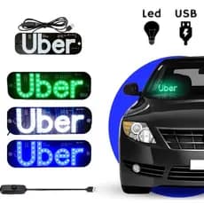 Placa Painel Led Letreiro Identificação Aplicativo - Envio Imediato