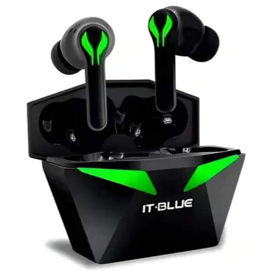 Fone de ouvido gamer sem fio Bluetooth profissional LE-2406. - Bluetooth 5.0 - 50ms touch