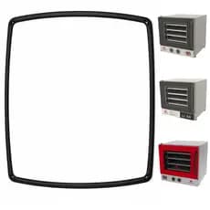 Borracha Perfil Silicone Para Vedação Porta Do Forno Progas Prp004