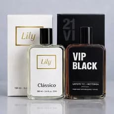 PERFUME MASCULINO / FEMININO 100ml Com Alta Fixação e Longa Duração Presente ( Frasco em Vidro )