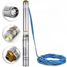 Bomba Submersa Caneta para Poço Palito 1/3cv 3Pol Poço Artesiano 80M House Machine 110V/220V