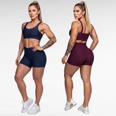 Short Feminino Empina Bumbum Cintura Alta - Design Moderno, Tecido Durável, Cós Elástico