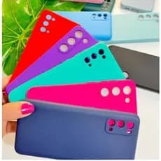 kit 2 pcs Capa Capinha A14 SAMSUNG Slilicone Aveludado
