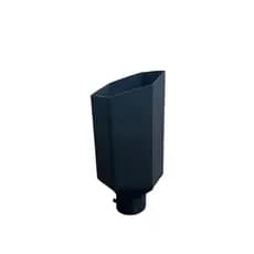 Ponteira de Escapamento Sextavada 5" polegadas para Camioneta Hilux S10 Ranger Amarok