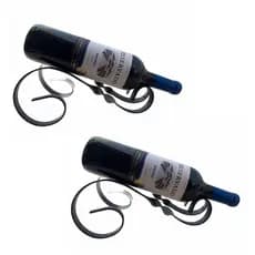 Suporte para Garrafa até 3L Porta Garrafa de Vinho Kit com 2UN