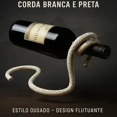 Adega Vinho ou Espumante Corda Mágica Suporte de Garrafa Flutuante