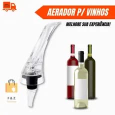 Aerador Decantador de Vinho Com Bico Dosador Garrafa
