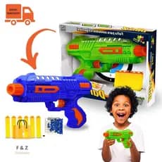 Brinquedo Lança Dardos 2 em 1  Dardos e Bolinhas De Água Arminha de Brinquedo