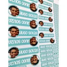ENVIO IMEDIATO-Kit 72 Etiquetas  Personalizada- etiqueta com Foto-  Material Escolar- ETIQUETAS ADESIVAS