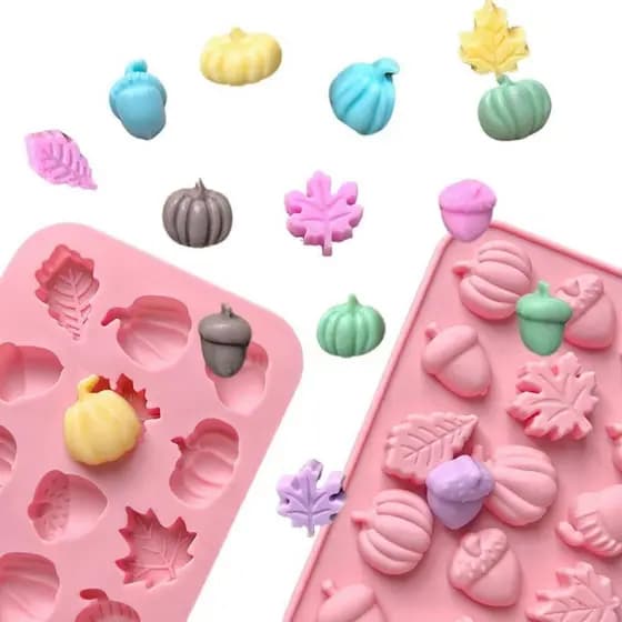 Forma Silicone Para Doces Brigadeiros Balas Geladinho Gelatina Sabonete Lembrancias Resina Natal