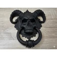 Crânio de Demônio Decorativo
