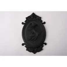 Placa de Bruxa Gótica — Decoração de Parede