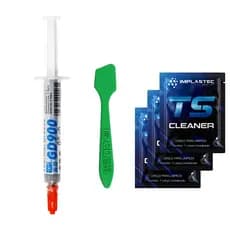 Kit Pasta Térmica GD900 + Raspador +  Sachê TS-Cleaner Kit Manutenção Computador Playstation 3 4 5 Xbox 360 One