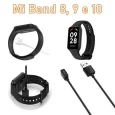 Cabo Carregador Mi Band 7 Pro 8 9 10 Redmi Watch Usb Compatível Relógio Smartband Xiaomi