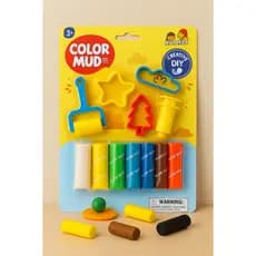 Massinha de Modelar Infantil Colorida Kit Educativo com Moldes Acessórios Brinquedo Lembrancinha