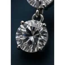 Brinco Zircônia Cristal – Aço Inox • Brilho Intenso • Resistente à Água • Leve e Confortável
