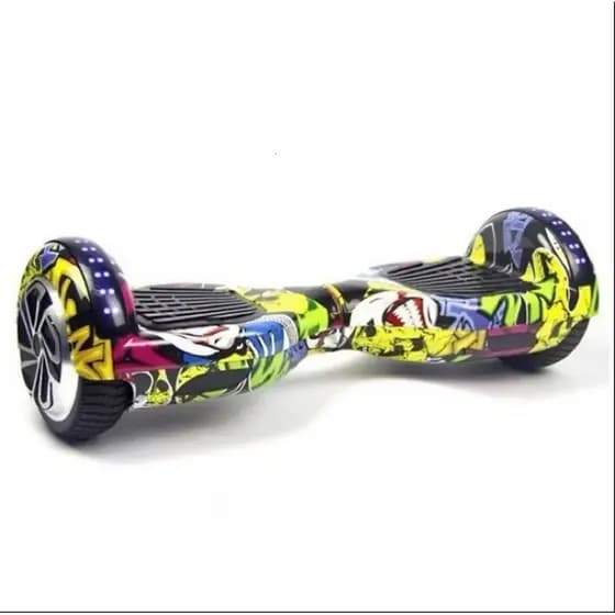 Hoverboard Skate Elétrico 6.5 Pol LED Bluetooth + Brinde Bolsa Scooter Inteligente Bivolt Premium Envio Já Oferta