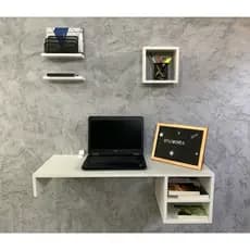Escrivaninha suspensa - Mesa de estudos - 100% MDF PREMIUM