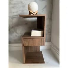 Mesa de cabeceira com gaveta - 100% MDF PREMIUM