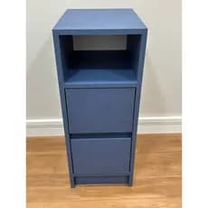 Mesa de cabeceira Slim - 2 gavetas - 100% MDF Premium - Diversas Cores