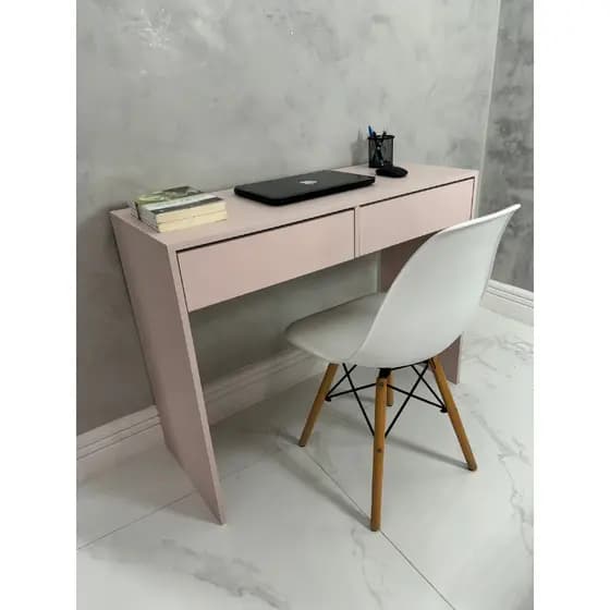 Escrivaninha Nice - 2 gavetas - 100% MDF PREMIUM - Diversas cores