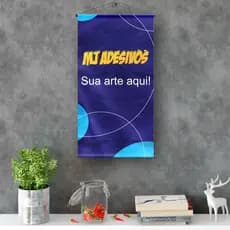 Banner de 60x40cm com acabamento