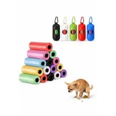 Refil Cata Caca Pet com Porta Refil – Saquinhos Higiênicos para Cachorro e Gato saquinhos Fezes Animal Pet