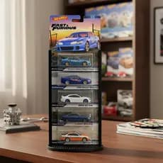 Hot Wheels Expositor - Display Mesa 4 Blister Premium Ou Main Line