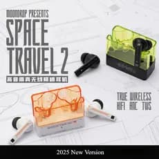 Moondrop SpaceTravel 2 Alta Qualidade Verdadeira Chamada Sem Fio Jogo De Redução De Ruído TWS Fones De Ouvido Bluetooth