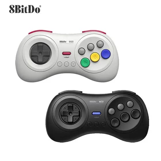8Bitdo M30 Gamepad Bluetooth Para NS PC Win OS E Android Com Sega Genesis Mega Drive Estilo Nova Versão Atualização
