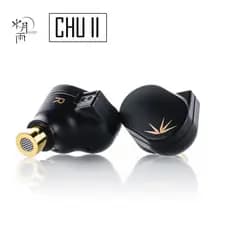 MOONDROP CHU II Fone De Ouvido Intra-Auricular Dinâmico De Alto Desempenho IEMs Cabo Intercambiável ChuII/Chu2 DSP