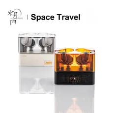 Moondrop Space Travel TWS Bluetooth 5.3 Earbuds 13mm Fone De Ouvido Com Driver Dinâmico Melhorado Cancelamento De Ruído De Alta Qualidade