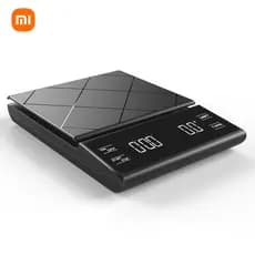 Xiaomi Balança Digital De Cozinha Peso Gramas Eletrônica De Café De Alta Precisão Portátil Com Temporizador Carregamento Espresso USB