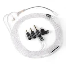 QKZ Q7 MAX Cabo De Fone De Ouvido Com Microfone Alta Fidelidade Fio Substituição Atualização 2.5/3.5/4.4MM/Tipo-C 2Pin P