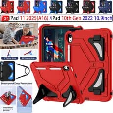 Para iPad 11 2025 A16 11 Polegada 10th Gen 2022 10.9 Caso À Prova De Choque Crianças Seguro PC Silicone Híbrido Pantera