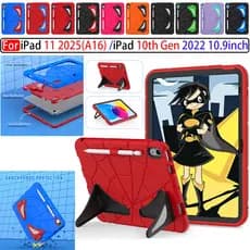 Para iPad 11 2025 A16 11 Polegadas 10a Geração 2022 10.9 11a Capa À Prova De Choque Infantil Seguro PC Silicone Híbrido