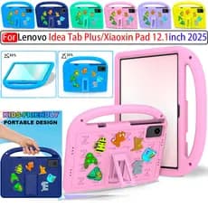 Para Lenovo Tab Idea Plus 12.1 Polegadas 2025 Xiaoxin Pad TB-361FU 361ZU Caso À Prova De Choque Crianças Suporte Dos Des