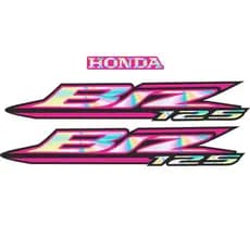 Kit Adesivo Biz 110-i - Lançamento Honda Moto Holografico