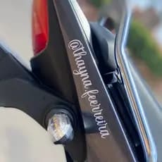 Adesivo Nome Personalizado (VÁRIAS CORES) Envio Rápido