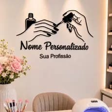 Logo para lojas e salão de beleza ✨ logotipo + logomarca 🏷️ esmalteria 💅 nails design 💖 alongamento de cílios 👁️ mic