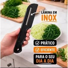 Fatiador Descascador de Legumes e Verduras Prático Rápido Fácil