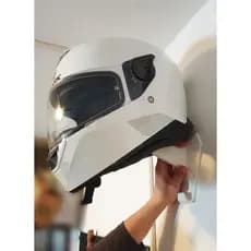 Suporte De Parede Para Capacete Moto - Logos Luxo