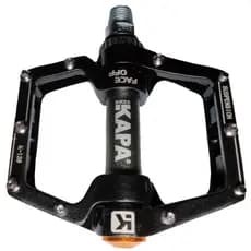 Pedal Bicicleta Rolamento Kapa Eixo 9/16 Grosso Preto Par