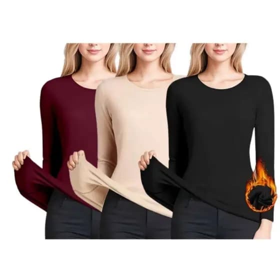 Blusa Térmica Feminina Segunda Pele Para Inverno De Frio Intenso